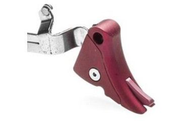 Image of Lone Wolf Arms Ultimate Adjustable Glock Trigger, Bare Trigger Shoe, Red, LWD-UAT-A-Red