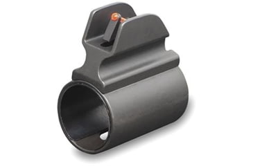 Image of LPA Front Shotgun Sight - Clamp-On Band - Red Fiber Optic, Black, SG3+M1F