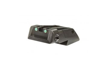 Image of LPA Fully Adjustable Fiber Optic Rear Sight For 1911 Ria, S&amp;W, OEM Universal, .472in Dovetail, Black, MPS1KBFO