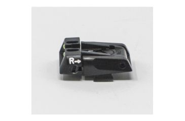 Image of LPA SPF Fiber Optic Adjustable Sight Set For Glock 17-41, Black, SPF16GL