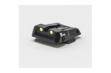 Image of LPA SPL Fully Adjustable Luminova Night Sight Set For Glock 17-41, Black, SPL16GL
