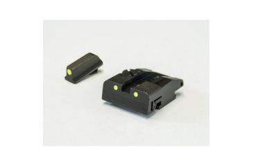 Image of LPA SPL Fully Adjustable Luminova Night Sight Set For Walther P99, PPG, PPQM2, Black, SPL15WA