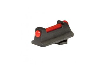 Image of LPA SPS Fully Adjustable Fiber Optic Front Sight Set For Walther PPQ Q5 Match, Black, SPS13WA6F