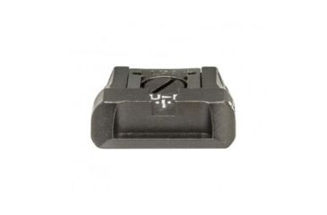 Image of LPA SPS Fully Adjustable Fiber Optic Front Sight Set For Walther PPQ Q5 Match, Black, SPS13WA6F