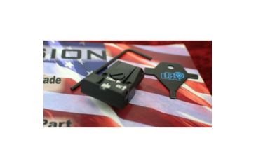 Image of LPA TR Fully Adjustable Black Target Sight For Tangfolio EAA, Jericho, P9 Springfield, Black, TR90TA07