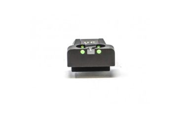 Image of LPA TTF Fiber Optic Adjustable Sight Set For 1911 Colt 70 Series, Black, TTF45CT