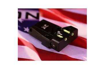 Image of LPA TTF Fiber Optic Adjustable Sight Set For Sig Sauer P229 &amp; Springfield XD, Black, TTF30SS