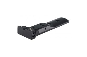 Image of LPA TXT Fully Adjustable Black Serrated Sight For S&amp;W Revolver, Black, TXT0407