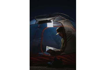 Image of LuminAID Max QI Solar Lantern w/Phone Charger, White, 0196-0150