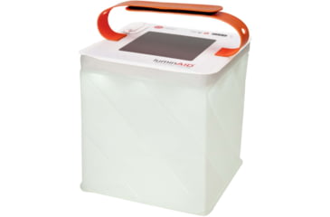 Image of LuminAID Max QI Solar Lantern w/Phone Charger, White, 0196-0150