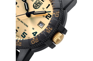 Image of Luminox Leatherback Sea Turtle Giant Outdoor Watch, Gold/black - XS0325GP
