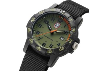 Image of Luminox Leatherback Sea Turtle Giant Watches, Black/Green, 44 mm, 337