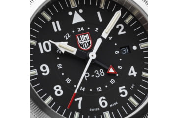 Image of Luminox P-38 Lightening 9520 Series Watch, Black/Brown, 42mm, XA.9521