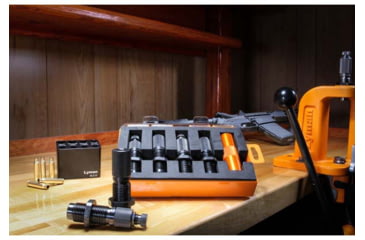 Image of Lyman 7690107 MSR Precision Die System 4-Die Set 9mm Luger