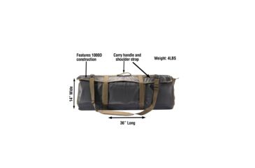 Image of Lyman Tac-Mat HD Long Range Shooting Mat, Black 7837852