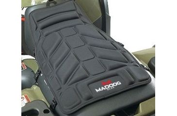 Image of Coleman Mad Dog ATV Comfort Ride Seat Protector, 3 Quick Release Buckles, Black 2000012623