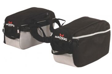 Image of Coleman Mad Dog Motorcycle Saddle Bag,, Black / Gray, 15.55 x 10.04 x 6.3 in 2000012670