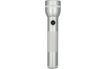 Image of Maglite S2d 2 D-cell Flashlight, Silver - S2D105