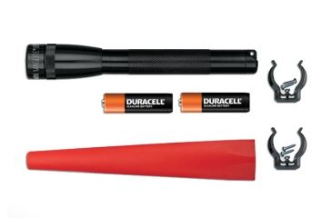 Image of Maglite Safety Pack AA Mini Mag Light, BLACK, Compact IPP2201G