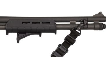 Image of Magpul Industries Forward Sling Mount - Mossberg 590A1, Black, MPIMAG493