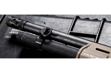 Image of Magpul Industries Forward Sling Mount - Mossberg 590A1, Black, MPIMAG493