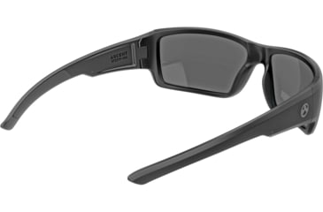 Image of Magpul Industries Ascent Shooting Glasses, Black Frame, Gray Lens/Red Mirror, MAG1132-1-001-1140