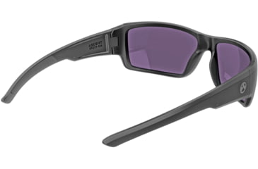 Image of Magpul Industries Ascent Shooting Glasses, Black Frame, Violet Lens/Green Mirror, MAG1132-1-001-4050