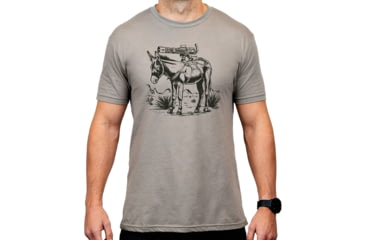 Image of Magpul Industries Burro CVC Graphic T-Shirt - Men's, Stone Gray Heather, Medium, MAG1528-041-M