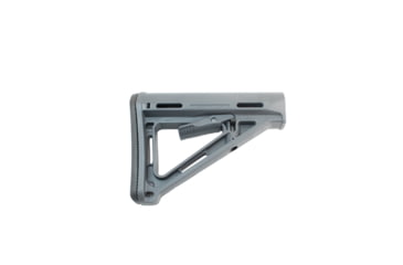 Image of Magpul Industries CTR Rifle Stock, Mil-Spec, Fits AR-15/M-16, Gray MAG310GRY