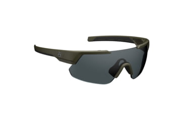 Image of Magpul Industries Defiant Eyewear, Olive Drab Green Frame, Gray Lenses, Polarized, MAG1044-1-315-1100