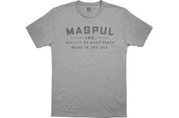 Image of Magpul Industries Go Bang Parts CVC T-Shirt, Athletic Heather, Medium, MAG1112-030-M