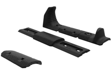 Image of Magpul Industries M-LOK Hand Stop Kit with Type 2 Low Profile Rail Covers, Black