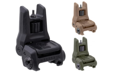 Image of Magpul Industries MBUS 3 Front Rifle Sight, Black, Flat Dark Earth, Olive Drab Green