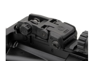 Image of Magpul Industries MBUS 3 Sight, Rear, AR10, AR15, M4, M16, M110, SR25, Black, MAG1167-BLK