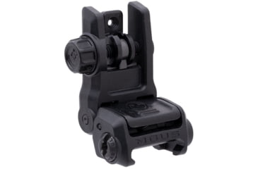 Image of Magpul Industries MBUS 3 Sight, Rear, AR10, AR15, M4, M16, M110, SR25, Black, MAG1167-BLK