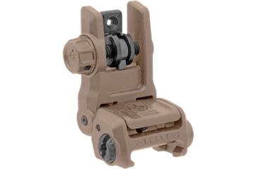 Image of Magpul Industries MBUS 3 Sight, Rear, AR10, AR15, M4, M16, M110, SR25, Flat Dark Earth, MAG1167-FDE