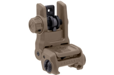 Image of Magpul Industries MBUS 3 Sight, Rear, AR10, AR15, M4, M16, M110, SR25, Flat Dark Earth, MAG1167-FDE