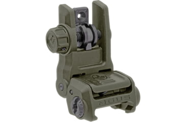 Image of Magpul Industries MBUS 3 Sight, Rear, AR10, AR15, M4, M16, M110, SR25, Olive Drab Green, MAG1167-ODG