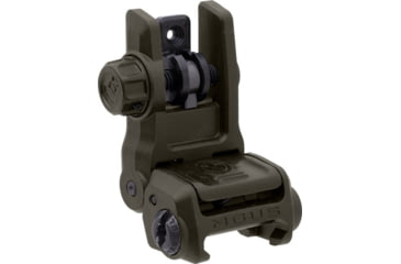 Image of Magpul Industries MBUS 3 Sight, Rear, AR10, AR15, M4, M16, M110, SR25, Olive Drab Green, MAG1167-ODG