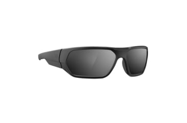 Image of Magpul Industries Radius Shooting Glasses, Gray/Silver Mirror Polycarbonate Black, MAG1145-1-001-1110