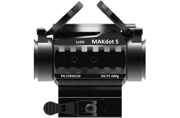 Image of MAK Optics Makdot S 1x20 Red Dot Sight, 2 MOA Dot Reticle, 27850120