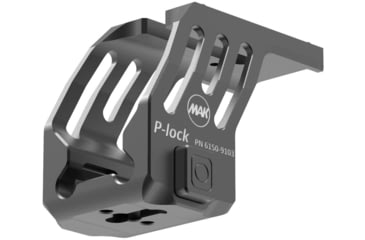 Image of MAK Optics Makdot SH Red Dot Sight w/ P-Lock Mount, Glock 17/19 Gen 3/4, Black, 6150-91XX-0003
