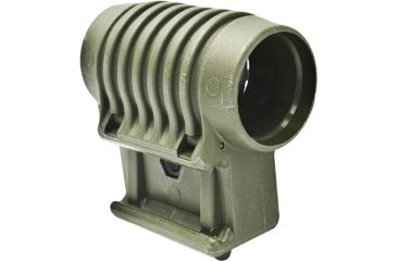 Image of FAB Defense Tactical 1inch Flashlight Side Mount, OD Green, FX-PLSG