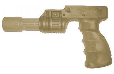 Image of Mako Group Tactical Fore Grip w/ Surefire G2 Flashlight - Desert Tan