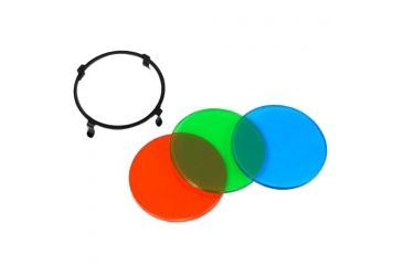 Image of Malibu Color Lens Set w/ MR16 Metal Bulb Clip, Red/Green/Blue 8100-3520-01