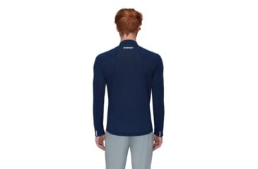 Image of Mammut Aenergy FL Half Zip Longsleeve - Mens, Marine, Large, 1016-01330-5118-115