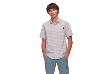 Image of Mammut Lenni Shirt - Mens, Alpine Calamint-Lavandin, L, 1015-01471-6436-115