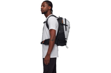 Image of Mammut Lithium 20L Climbing Pack, Platinum/Black, 2530-03172-00757-1020