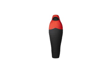 Image of Mammut Nordic Down Spring Sleeping Bag, 34 F, Graphite Fire, 195 cm, 2410-02430-0128-195-1