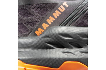 Image of Mammut Sertig TR Low Running Shoes - Mens, Black-Dark Tangerine, 10, 3030-04940-00698-1100